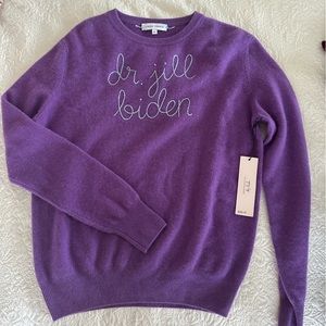 Brand new cashmere crew sweater - lingua Franca